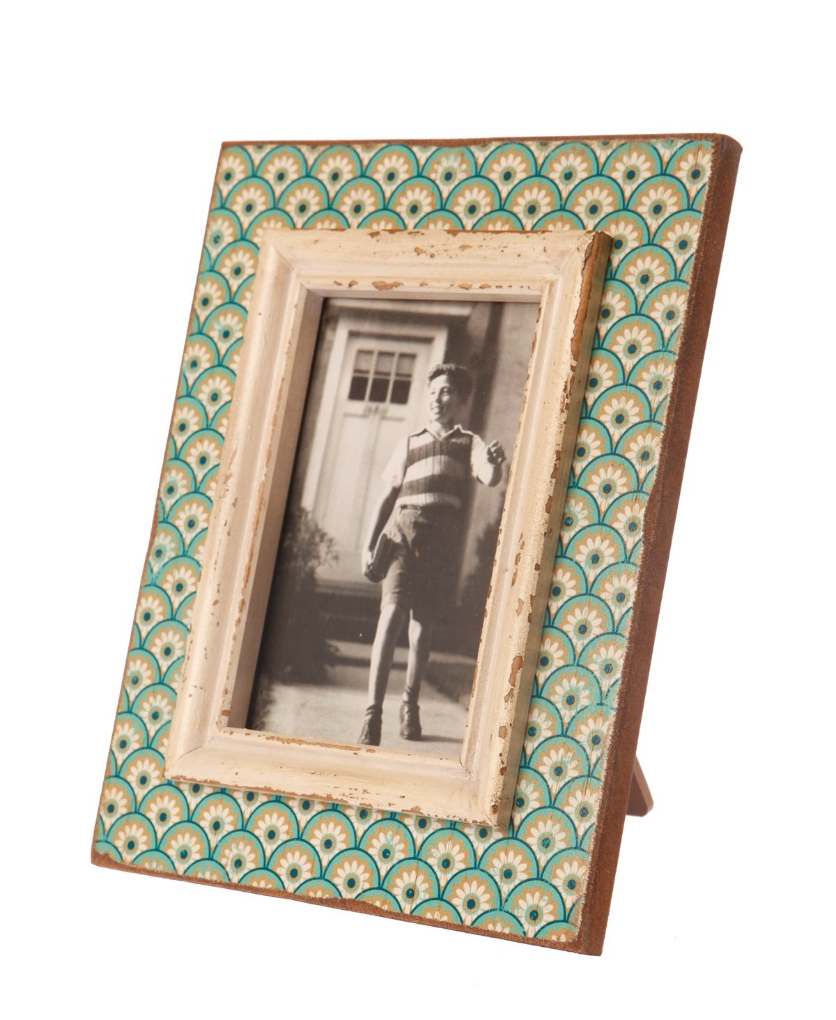 Boudoir Stamp Photo Frame Aqua