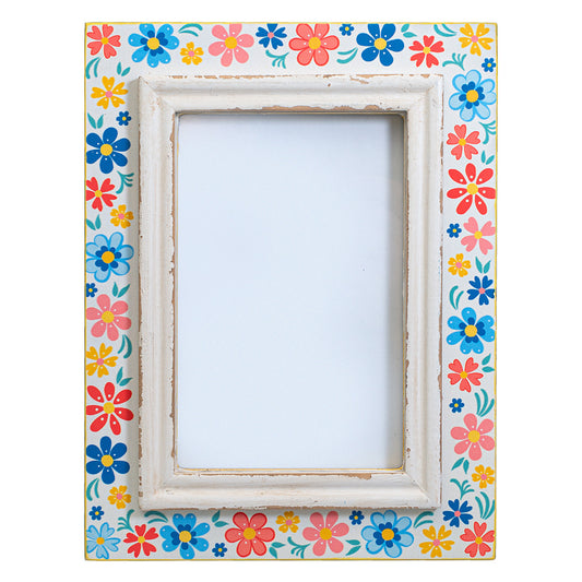 Folk Floral Frame