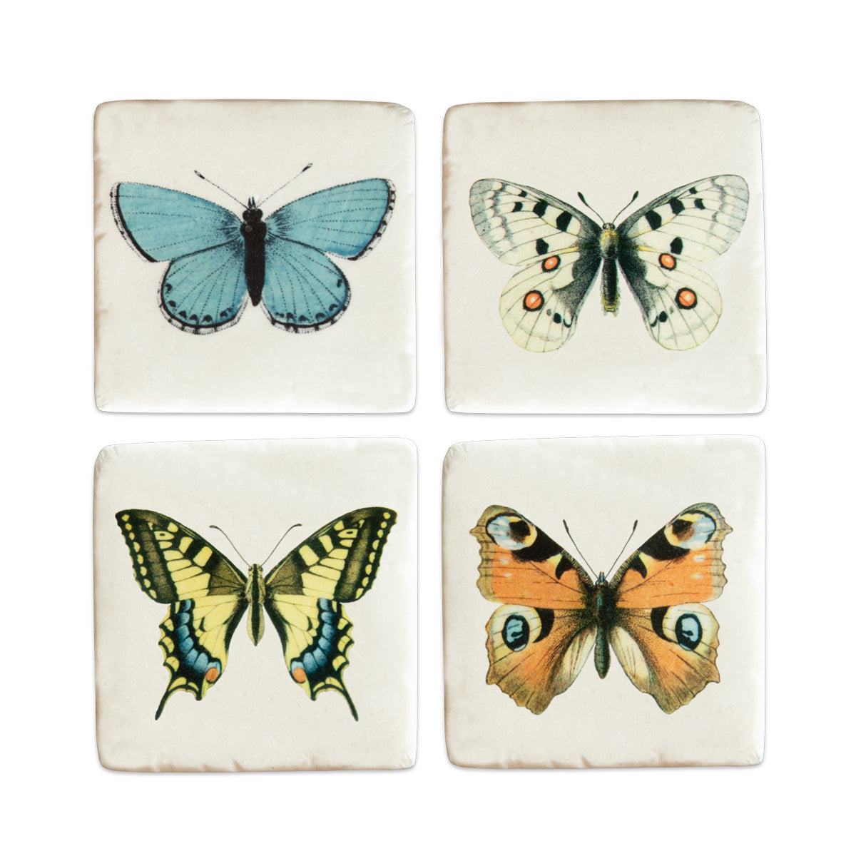 Vintage Butterflies Coasters