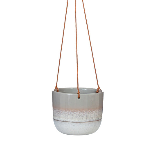 Mojave Grey Hanging Planter