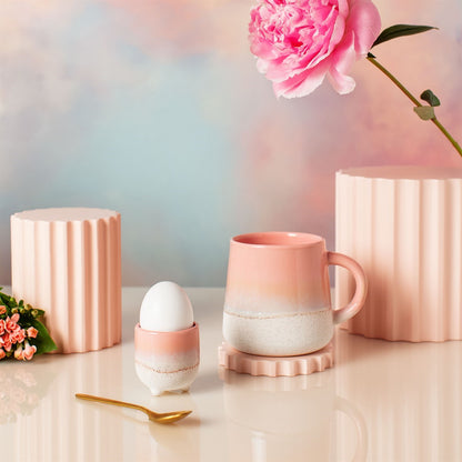 Mojave Glaze Pink Egg Cup