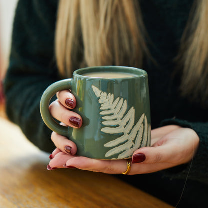 Fern Leaf Mug