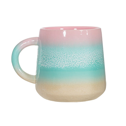 Pastel Ombre Mug Pink & Green