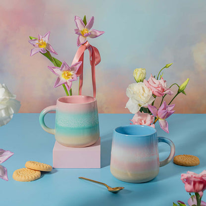 Pastel Ombre Mug Blue & Pink