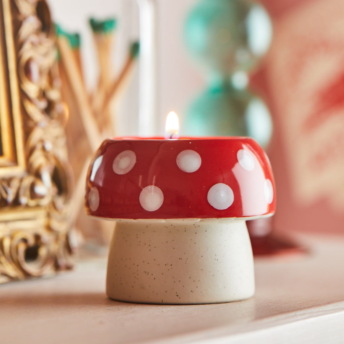 Mushroom Tealight Holder