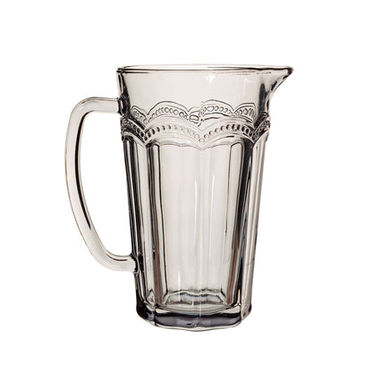 Clarisse Glass Jug Grey