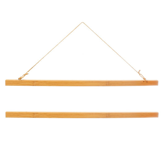 Large Bamboo Magnetic Poster Hanger