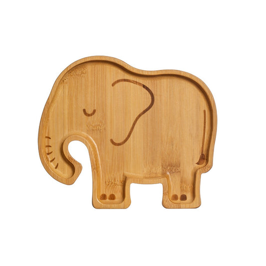 Elephant Bamboo Plate