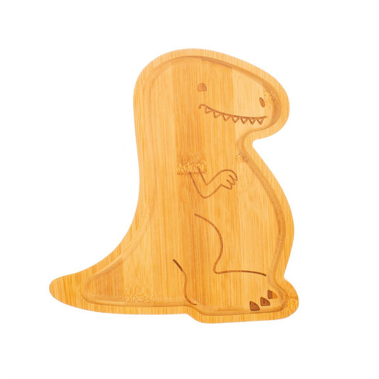 Bamboo T-Rex Plate