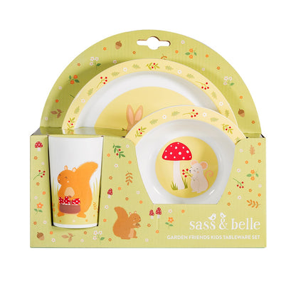 Garden Friends Kids Tableware Set