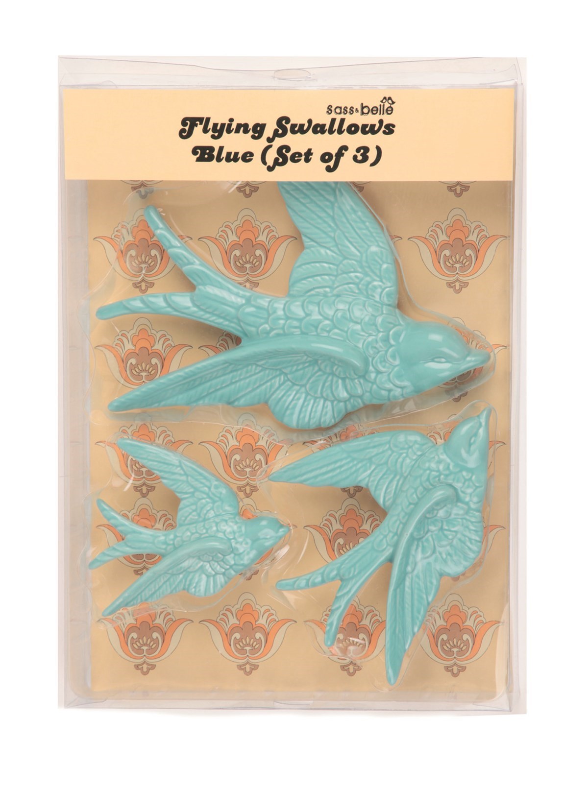 Swallow Wall Decorations Duck Egg - Set of 3