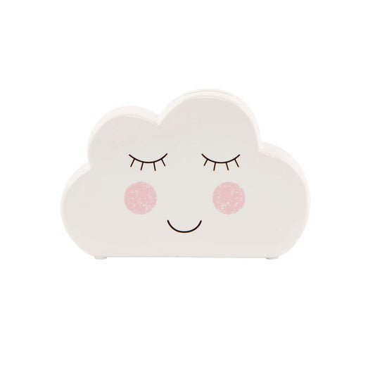 Sweet Dreams Cloud White Money Bank