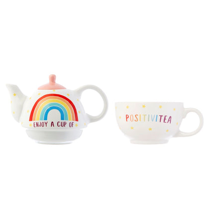 Rainbow Positivitea Tea For One