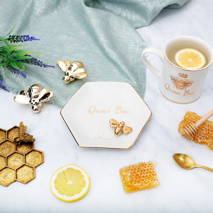 Queen Bee Golden Salt & Pepper Set