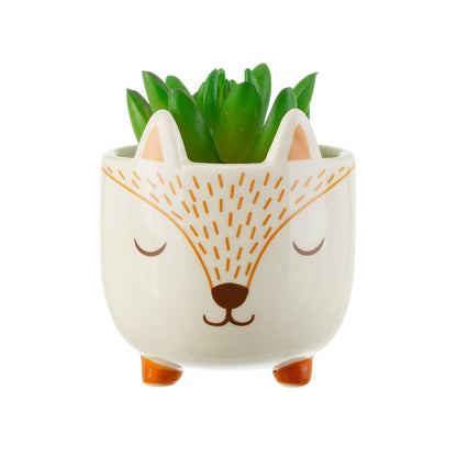 Mini Woodland Fox Planter