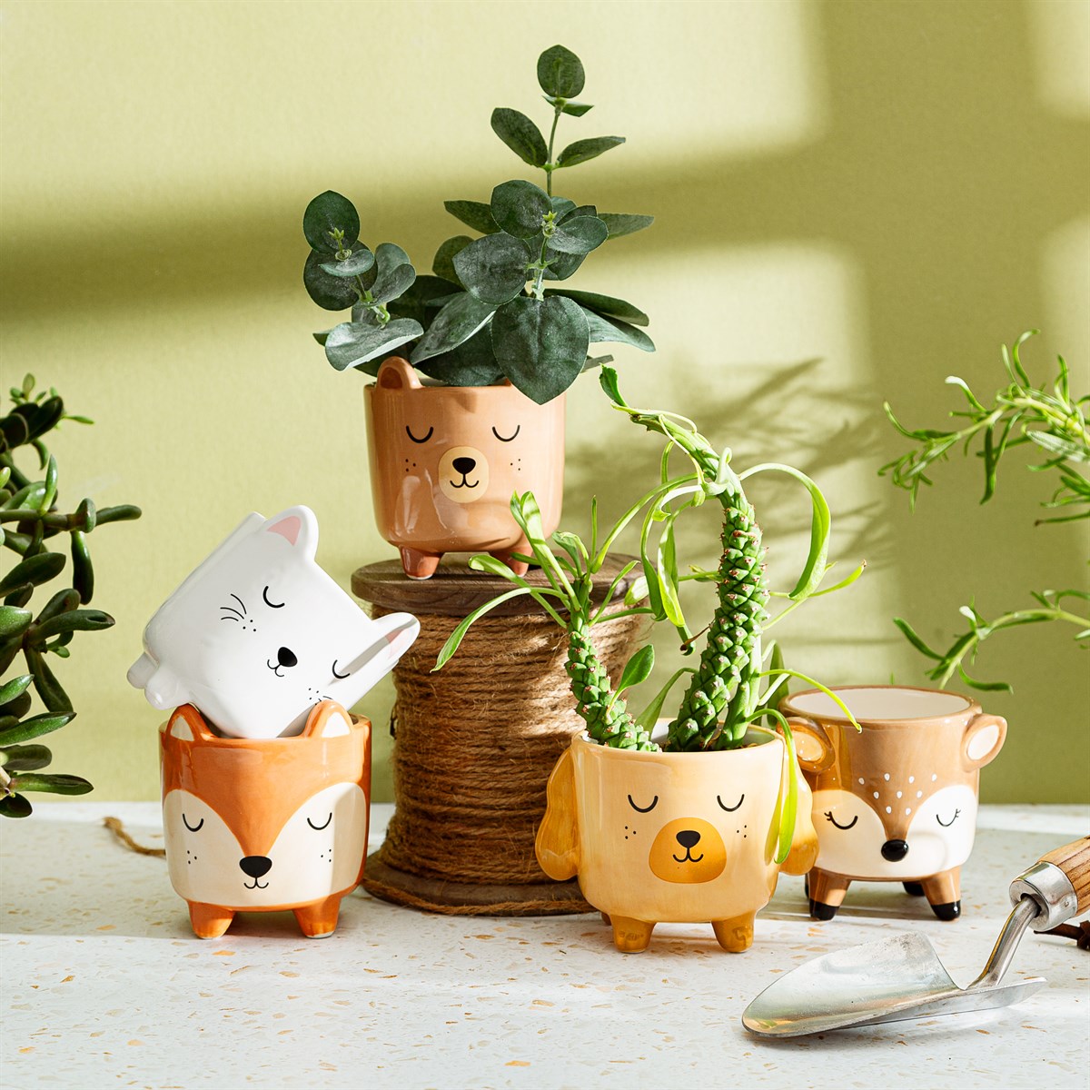 Mini Deer Planter on Legs