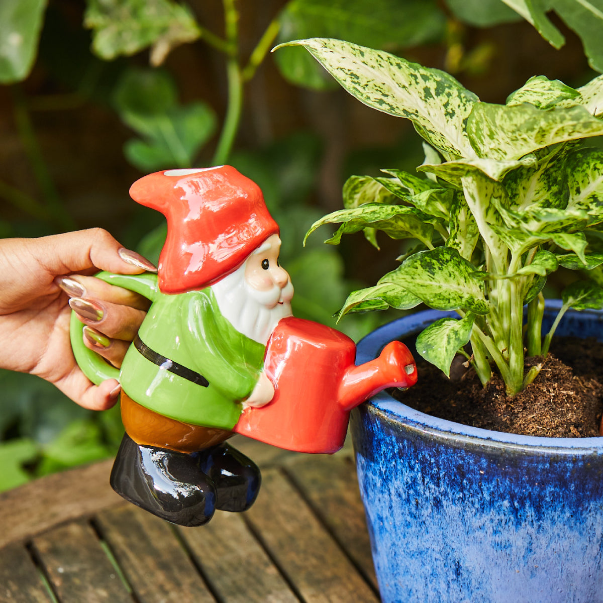 Garden Gnome Watering Can