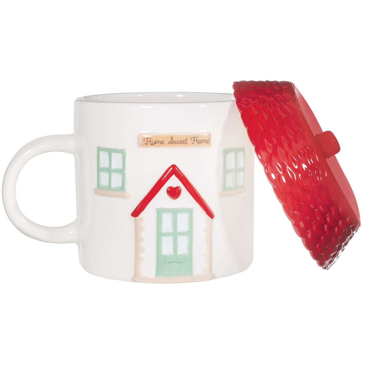 House Shaped Mug with Lid