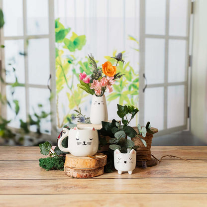 Cat Vase