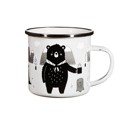 Bear Adventure Enamel Mug