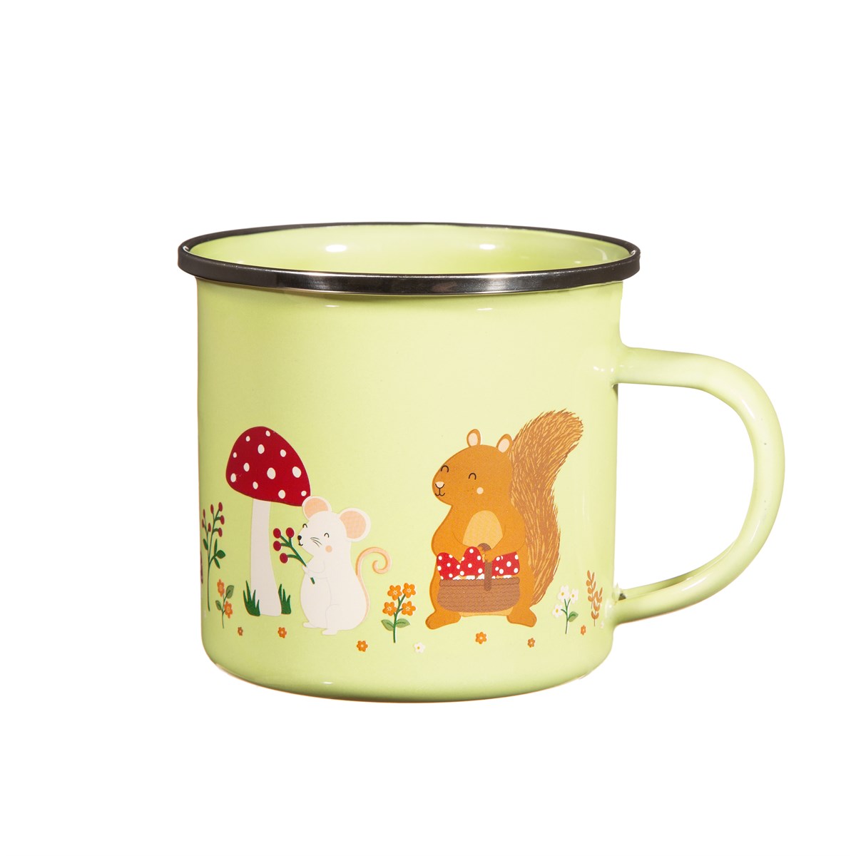 Garden Friends Enamel Mug