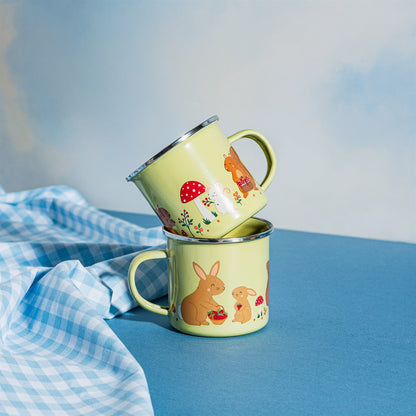 Garden Friends Enamel Mug