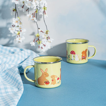 Garden Friends Enamel Mug