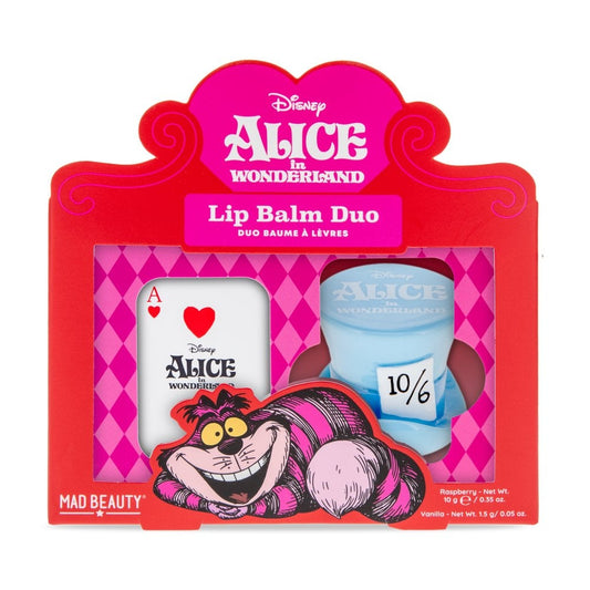 Alice in Wonderland Lip Balm Duo