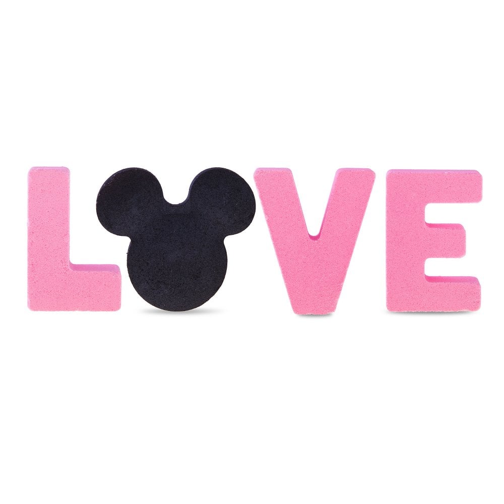 Minnie Mickey Totally Devoted LOVE Bath Fizzers