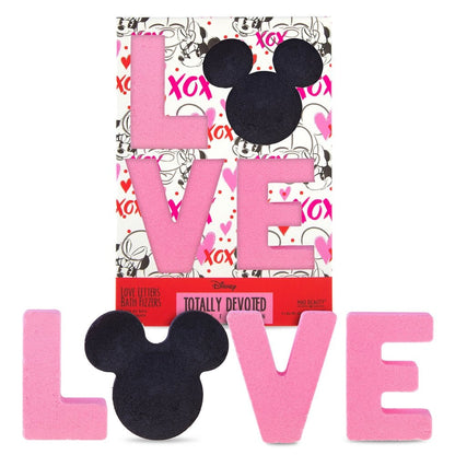 Minnie Mickey Totally Devoted LOVE Bath Fizzers