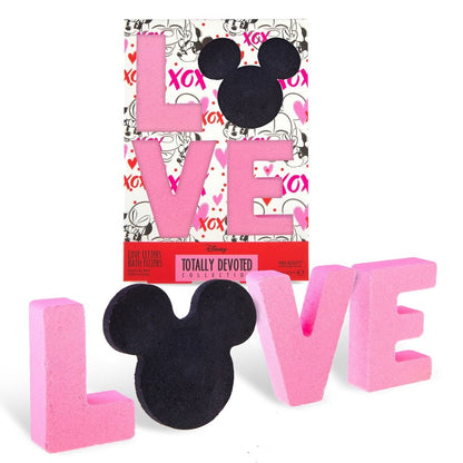 Minnie Mickey Totally Devoted LOVE Bath Fizzers