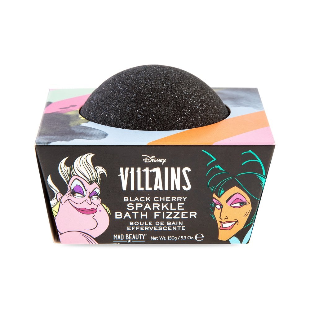 Pop Villains Bath Fizzer – Black Sparkle