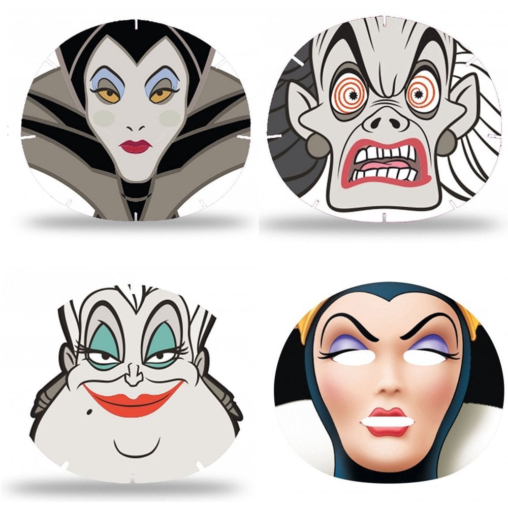 Pop Villains Face Masks