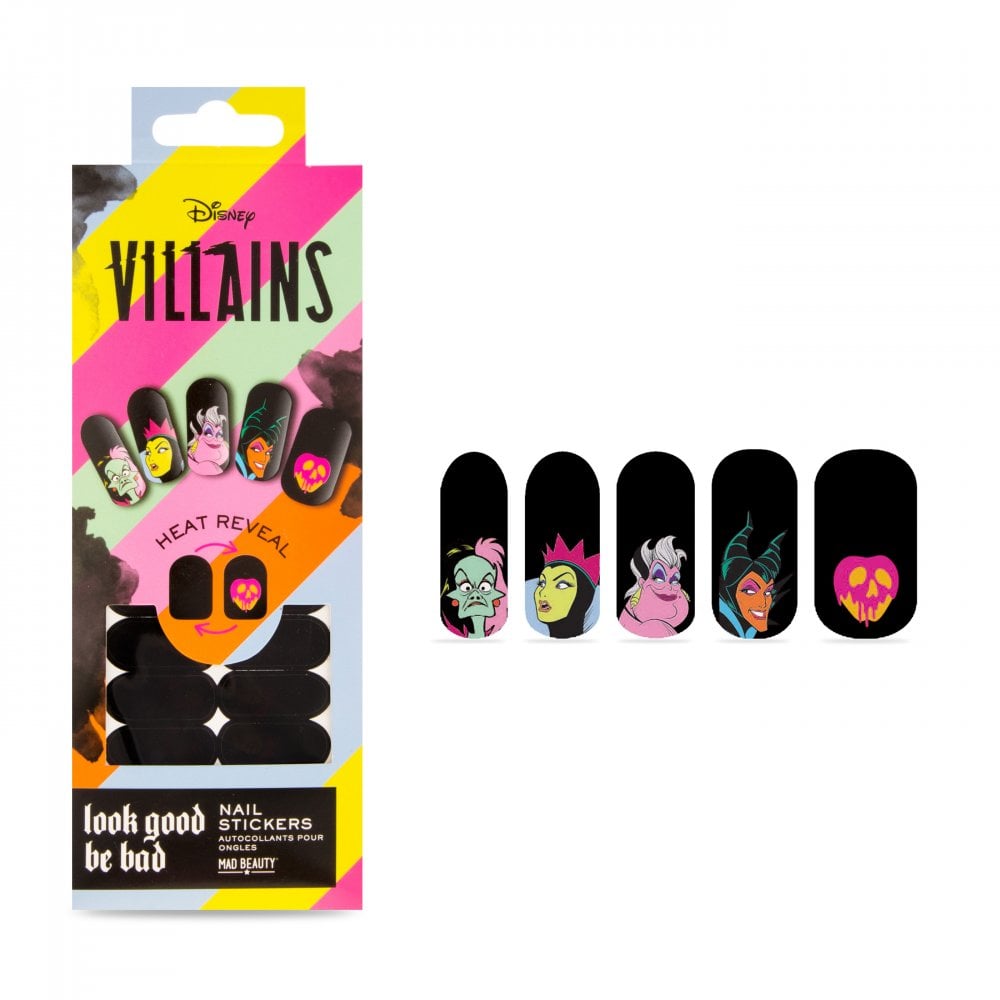 Pop Villains Nail Sitckers