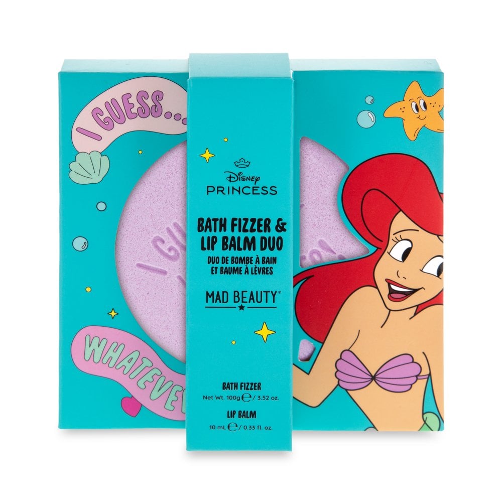 Princess Express Yourself -Bath Fizzer & Lip Balm Set-Ariel