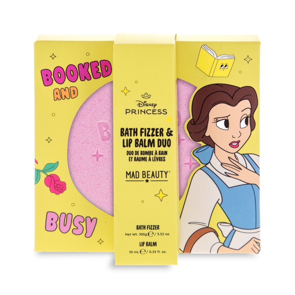 Princess Express Yourself -Bath Fizzer & Lip Balm Set-Belle