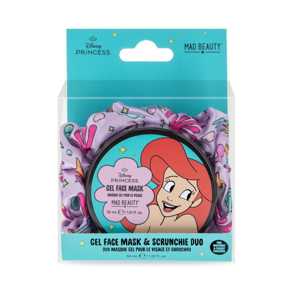 Princess Express Yourself -Gel Face Mask & Scrunchie-Ariel