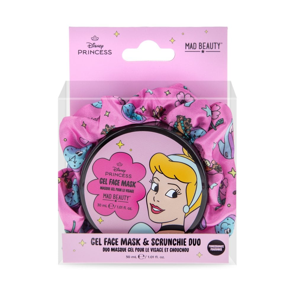 Princess Express Yourself-Gel Face Mask & Scrunchie-Cinderella