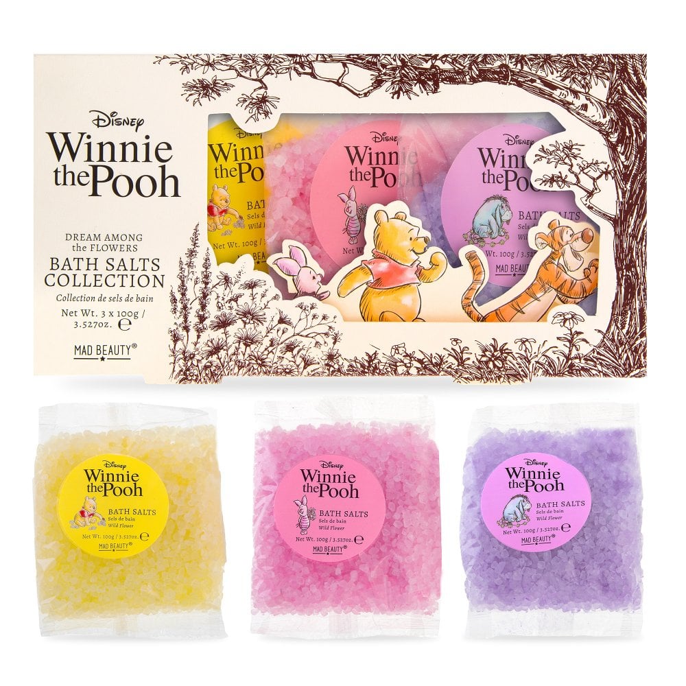 Winnie The Pooh Bath Salt Trio