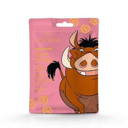 Lion King Reborn Cosmetic Sheet Mask - Pumbaa watermelon