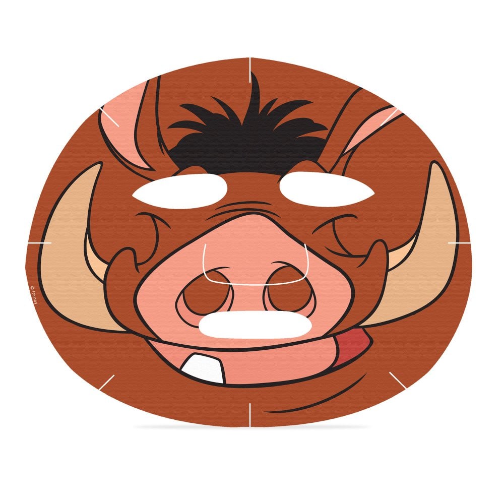 Lion King Reborn Cosmetic Sheet Mask - Pumbaa watermelon