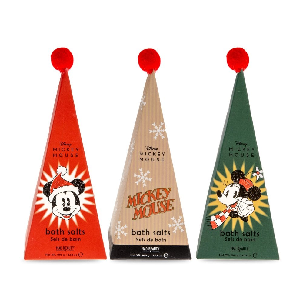 Mickey Jingle All The Way Bath Salts Trio Triangle